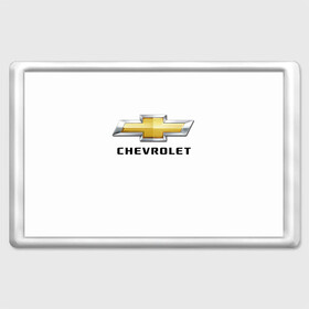 Магнит 45*70 с принтом Chevrolet в Тюмени, Пластик | Размер: 78*52 мм; Размер печати: 70*45 | brand | car | chevrolet | logo | usa | автомобиль | логотип | марка | сша | шевроле