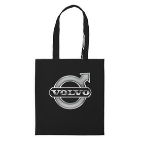 Сумка 3D повседневная с принтом Volvo в Тюмени, 100% полиэстер | Плотность: 200 г/м2; Размер: 34×35 см; Высота лямок: 30 см | brand | car | logo | sweden | volvo | автомобиль | вольво | логотип | марка | швеция