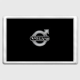 Магнит 45*70 с принтом Volvo в Тюмени, Пластик | Размер: 78*52 мм; Размер печати: 70*45 | Тематика изображения на принте: brand | car | logo | sweden | volvo | автомобиль | вольво | логотип | марка | швеция