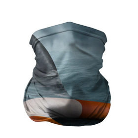 Бандана-труба 3D с принтом Акула в Тюмени, 100% полиэстер, ткань с особыми свойствами — Activecool | плотность 150‒180 г/м2; хорошо тянется, но сохраняет форму | 