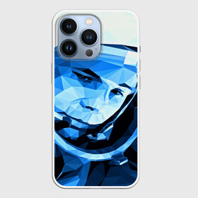 Чехол для iPhone 13 Pro с принтом Гагарин в Тюмени,  |  | 3d | арт | гагарин | другие | космонавт | космонавтики | космос | полигоны | прикольные | текстуры | яркие