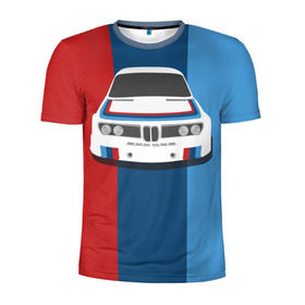 Мужская футболка 3D спортивная с принтом Colors в Тюмени, 100% полиэстер с улучшенными характеристиками | приталенный силуэт, круглая горловина, широкие плечи, сужается к линии бедра | auto | bmw | авто | бмв | машина