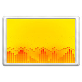 Магнит 45*70 с принтом Эквалайзер звука в Тюмени, Пластик | Размер: 78*52 мм; Размер печати: 70*45 | Тематика изображения на принте: color | colour | light | lights | shine | блеск | желтый | свет | солнечный свет