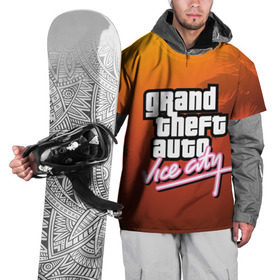 Накидка на куртку 3D с принтом GTA в Тюмени, 100% полиэстер |  | Тематика изображения на принте: grand theft auto | gta | vice city | вайс сити | гта