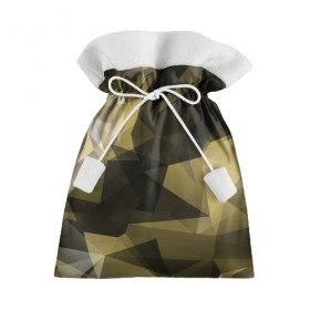 Подарочный 3D мешок с принтом Camo - Black & Yellow (Чёрно-жёлтый камуфляж) в Тюмени, 100% полиэстер | Размер: 29*39 см | Тематика изображения на принте: 0x000000123 | camo | камуфляж