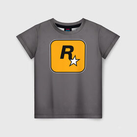 Детская футболка 3D с принтом Rockstar Games в Тюмени, 100% гипоаллергенный полиэфир | прямой крой, круглый вырез горловины, длина до линии бедер, чуть спущенное плечо, ткань немного тянется | carl johnson | grand theft auto | gta | los santos | sa | san andreas | гта