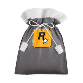 Подарочный 3D мешок с принтом Rockstar Games в Тюмени, 100% полиэстер | Размер: 29*39 см | carl johnson | grand theft auto | gta | los santos | sa | san andreas | гта