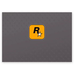 Поздравительная открытка с принтом Rockstar Games в Тюмени, 100% бумага | плотность бумаги 280 г/м2, матовая, на обратной стороне линовка и место для марки
 | Тематика изображения на принте: carl johnson | grand theft auto | gta | los santos | sa | san andreas | гта