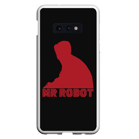 Чехол для Samsung S10E с принтом Mr Robot в Тюмени, Силикон | Область печати: задняя сторона чехла, без боковых панелей | mister | robot | мистер робот