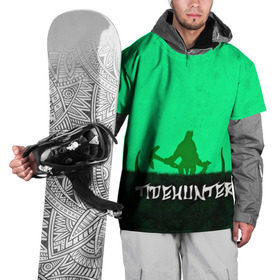 Накидка на куртку 3D с принтом TIDEHUNTER в Тюмени, 100% полиэстер |  | Тематика изображения на принте: 