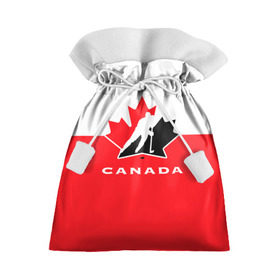 Подарочный 3D мешок с принтом TEAM CANADA в Тюмени, 100% полиэстер | Размер: 29*39 см | 2017 | canada | hochey | team | teamcanada | канада | мира | россия | хоккей | чемпионат | чм2017
