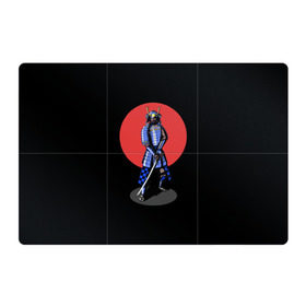 Магнитный плакат 3Х2 с принтом Самурай, японское солнце в Тюмени, Полимерный материал с магнитным слоем | 6 деталей размером 9*9 см | азия | воин | катана | меч | сегун | сэнсэй | харакири | честь | японец | япония