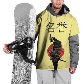 Накидка на куртку 3D с принтом Японский самурай (честь) в Тюмени, 100% полиэстер |  | meiyo | самурай | япония