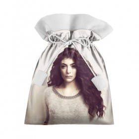 Подарочный 3D мешок с принтом Lorde в Тюмени, 100% полиэстер | Размер: 29*39 см | 