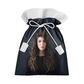 Подарочный 3D мешок с принтом Lorde в Тюмени, 100% полиэстер | Размер: 29*39 см | 
