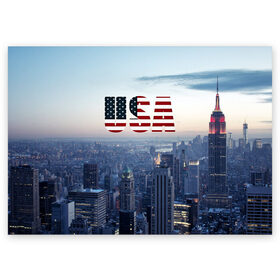 Поздравительная открытка с принтом Город New York в Тюмени, 100% бумага | плотность бумаги 280 г/м2, матовая, на обратной стороне линовка и место для марки
 | new york | америка | бейсбол | буквы n y | город | классная | логотип | мегаполис | надпись | нью йорк | нью йорк янкиз | прикольная картинка | сша | штаты | я люблю красивая | янки