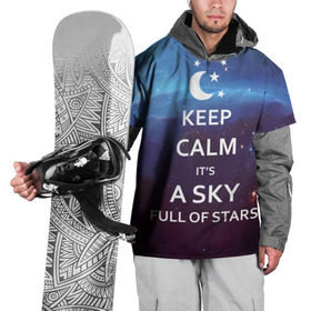 Накидка на куртку 3D с принтом A sky full of stars в Тюмени, 100% полиэстер |  | Тематика изображения на принте: 