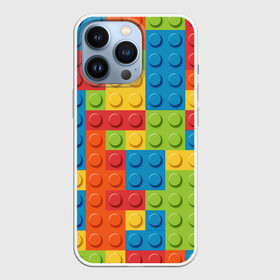 Чехол для iPhone 13 Pro с принтом Лего в Тюмени,  |  | lego | tetris | детальки | лего | разноцветные