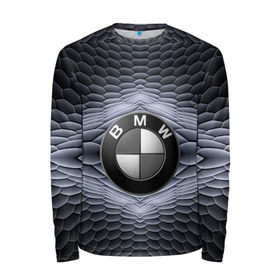 Мужской лонгслив 3D с принтом BMW шестигранный фон в Тюмени, 100% полиэстер | длинные рукава, круглый вырез горловины, полуприлегающий силуэт | bmw | авто | автомобиль | блатная | бмв | бумер | бэха | геометрия | иномарка | концерн | красивая | марка немецкая | машина | прикольная | пузыри | расцветка | солдат | тачила | форм | шестигранники