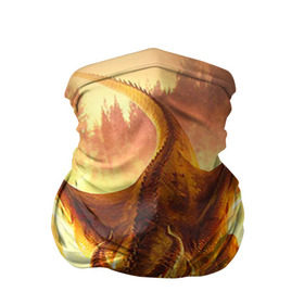 Бандана-труба 3D с принтом Дракон в Тюмени, 100% полиэстер, ткань с особыми свойствами — Activecool | плотность 150‒180 г/м2; хорошо тянется, но сохраняет форму | gwent | witcher | ведьмак | гвинт | геральт | дракон