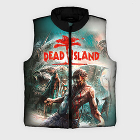 Мужской жилет утепленный 3D с принтом Dead island 8 в Тюмени,  |  | dead | island | repticide | zombie | дэд айлэнд | зомби | мозги