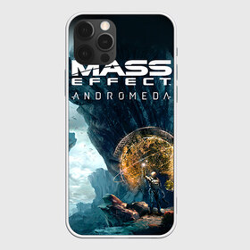 Чехол для iPhone 12 Pro Max с принтом ME Andromeda 2 в Тюмени, Силикон |  | andromeda | effect | андромеда | массб эффект | эфект