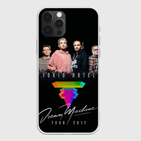 Чехол для iPhone 12 Pro с принтом Tokio Hotel в Тюмени, силикон | область печати: задняя сторона чехла, без боковых панелей | 2017 | dream machine | tokio hotel | билл каулитц | георг листинг | густав шефер | токийский отель | том каулиц