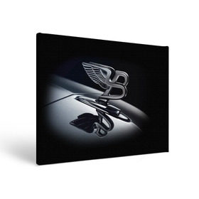 Холст прямоугольный с принтом Bentley в Тюмени, 100% ПВХ |  | bentley | brand | britain | car | elite | expensive | limited | logo | mtorz | автомобиль | британия | бэнтли | дорогой | лимитед | логотип | марка | мторз | элитный