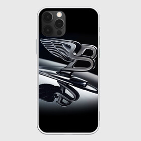 Чехол для iPhone 12 Pro с принтом Bentley в Тюмени, силикон | область печати: задняя сторона чехла, без боковых панелей | bentley | brand | britain | car | elite | expensive | limited | logo | mtorz | автомобиль | британия | бэнтли | дорогой | лимитед | логотип | марка | мторз | элитный