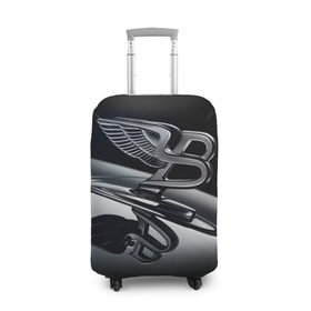 Чехол для чемодана 3D с принтом Bentley в Тюмени, 86% полиэфир, 14% спандекс | двустороннее нанесение принта, прорези для ручек и колес | bentley | brand | britain | car | elite | expensive | limited | logo | mtorz | автомобиль | британия | бэнтли | дорогой | лимитед | логотип | марка | мторз | элитный