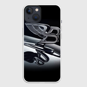 Чехол для iPhone 13 с принтом Bentley в Тюмени,  |  | bentley | brand | britain | car | elite | expensive | limited | logo | mtorz | автомобиль | британия | бэнтли | дорогой | лимитед | логотип | марка | мторз | элитный