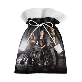 Подарочный 3D мешок с принтом Power Plant Motorcycles в Тюмени, 100% полиэстер | Размер: 29*39 см | Тематика изображения на принте: 