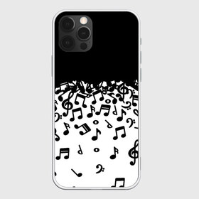 Чехол для iPhone 12 Pro Max с принтом Поглощение музыкой в Тюмени, Силикон |  | Тематика изображения на принте: абстракция | арт | дизайн | музыка | ноты | ритм