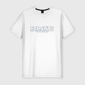 Мужская футболка премиум с принтом Far Cry 5 в Тюмени, 92% хлопок, 8% лайкра | приталенный силуэт, круглый вырез ворота, длина до линии бедра, короткий рукав | 