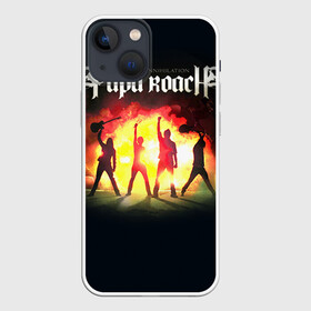 Чехол для iPhone 13 mini с принтом Paparoach 6 в Тюмени,  |  | papa | papa roach | roach | альтернативный | группа | джекоби шэддикс | джерри хортон | метал | ню | нюметал | палермо | папа | папароач | папароч | роач | рок | роч | рэп | хард | хардрок | эсперанс