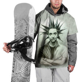 Накидка на куртку 3D с принтом Горшок в Тюмени, 100% полиэстер |  | арт | киш. король и шут. горшенев