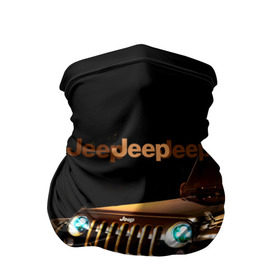 Бандана-труба 3D с принтом Jeep в Тюмени, 100% полиэстер, ткань с особыми свойствами — Activecool | плотность 150‒180 г/м2; хорошо тянется, но сохраняет форму | brand | car | chrysler | jeep | logo | usa | автомобиль | джип | крайслер | логотип | марка | сша