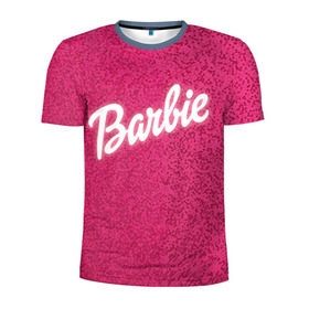 Мужская футболка 3D спортивная с принтом Барби 7 в Тюмени, 100% полиэстер с улучшенными характеристиками | приталенный силуэт, круглая горловина, широкие плечи, сужается к линии бедра | barbie | барби | девочка | девушка | кукла