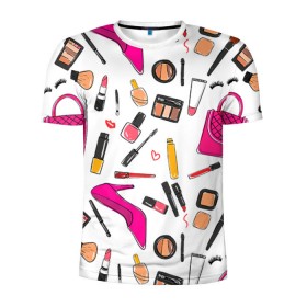 Мужская футболка 3D спортивная с принтом Барби 9 в Тюмени, 100% полиэстер с улучшенными характеристиками | приталенный силуэт, круглая горловина, широкие плечи, сужается к линии бедра | barbie | барби | девочка | девушка | кукла