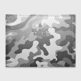 Обложка для студенческого билета с принтом Black Milk Серый Камуфляж в Тюмени, натуральная кожа | Размер: 11*8 см; Печать на всей внешней стороне | black milk | camo | camouflage | gray | pattern | камо | кмуфляж | серый | узор | черное молоко