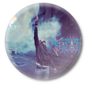 Значок с принтом Тони Раут в Тюмени,  металл | круглая форма, металлическая застежка в виде булавки | Тематика изображения на принте: антон раут | тони раут