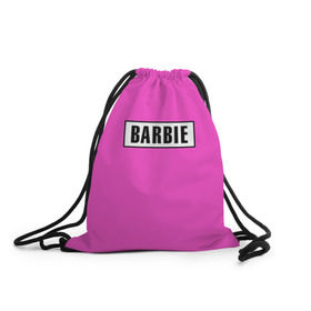 Рюкзак-мешок 3D с принтом Barbie в Тюмени, 100% полиэстер | плотность ткани — 200 г/м2, размер — 35 х 45 см; лямки — толстые шнурки, застежка на шнуровке, без карманов и подкладки | badgirl | barbie | beach party | beaches | bride | crew | girl | girlfriends | henparty | pink | power | princess | real girls | superbride | team | девичник | для влюбленных | для подруг | замуж | море | невеста | отдых | пляж | пляжная вечеринка | подру
