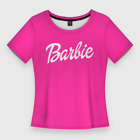 Женская футболка 3D Slim с принтом Барби в Тюмени,  |  | badgirl | barbie | beach party | beaches | bride | crew | girl | girlfriends | henparty | pink | power | princess | real girls | superbride | team | девичник | для влюбленных | для подруг | замуж | море | невеста | отдых | пляж | пляжная вечеринка | подру