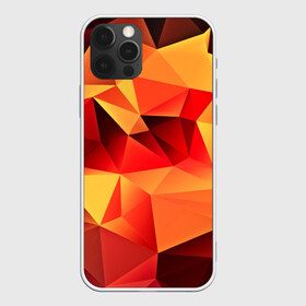 Чехол для iPhone 12 Pro Max с принтом Abstraction color в Тюмени, Силикон |  | 3d | abstraction | абстракция | геометрия | грани | изгиб | линии | полигоны | полосы | розовый | сочетания | текстура | треугольники