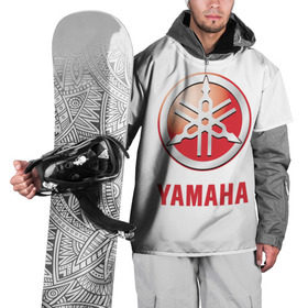 Накидка на куртку 3D с принтом Yamaha в Тюмени, 100% полиэстер |  | Тематика изображения на принте: brand | car | japanese | logo | motorcycle | sign | yamaha | автомобиль | знак | логотип | марка | мотоцикл | ямаха | японская