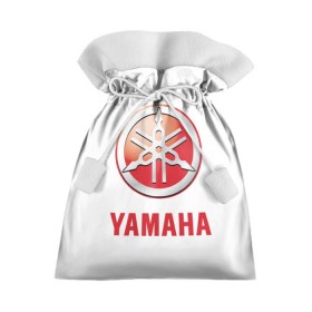 Подарочный 3D мешок с принтом Yamaha в Тюмени, 100% полиэстер | Размер: 29*39 см | brand | car | japanese | logo | motorcycle | sign | yamaha | автомобиль | знак | логотип | марка | мотоцикл | ямаха | японская