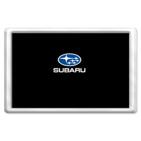 Магнит 45*70 с принтом Subaru в Тюмени, Пластик | Размер: 78*52 мм; Размер печати: 70*45 | subaru | автомобиль | марка | машина | субару