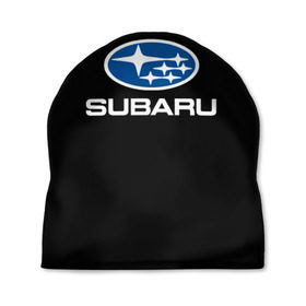 Шапка 3D с принтом Subaru в Тюмени, 100% полиэстер | универсальный размер, печать по всей поверхности изделия | subaru | автомобиль | марка | машина | субару
