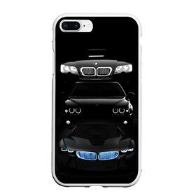 Чехол для iPhone 7Plus/8 Plus матовый с принтом BMW в Тюмени, Силикон | Область печати: задняя сторона чехла, без боковых панелей | bmw | авто | бмв | магина | марка