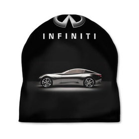 Шапка 3D с принтом Infiniti в Тюмени, 100% полиэстер | универсальный размер, печать по всей поверхности изделия | авто | инфинити | марка | машина